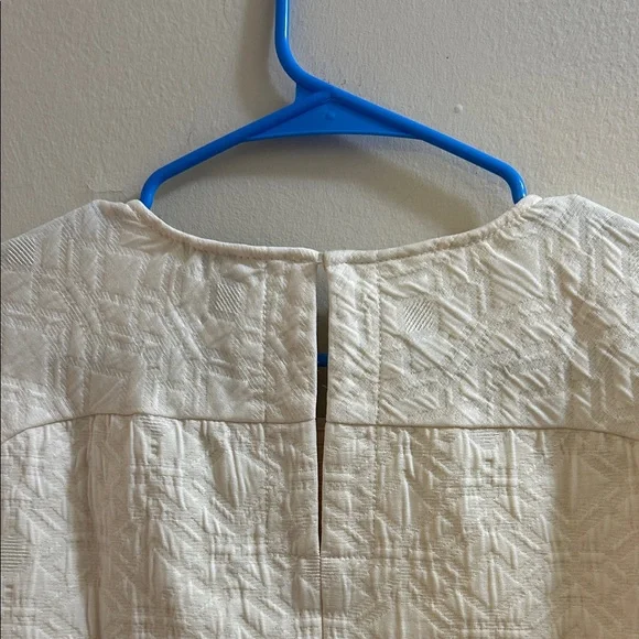 J. Crew Ivory Textured Top - Picture 8 of 8
